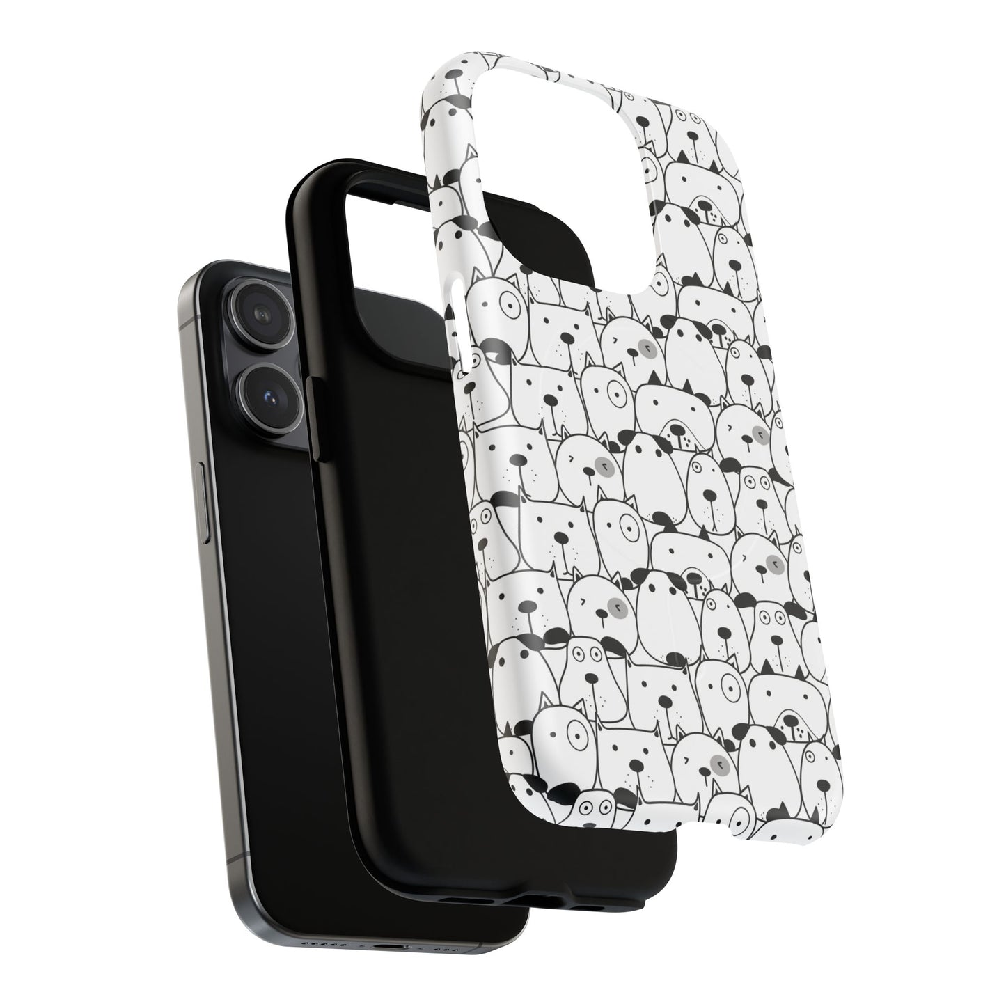 Cute Animal Pattern Phone Case, Tough Magnetic Cases for Pet Lovers, Gifts for Birthday, Holiday, Cute Accessories, Phone Covers