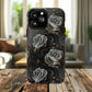 Midnight Bloom Tough iPhone Magnetic Cases,  iPhone 14, iPhone 15, iPhone 16, Pro, Pro Max, Plus MagSafe Case, Protective Tech Accessories, Gift for Her, Floral Design