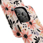 Stylish Soft Petal Noir iPhone Case, Floral iPhone Accessory for Her, Tough iPhone Magnetic Cases, Trendy iPhone Cover, Gift for Friends, Summer Vibes