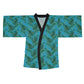 Turquoise Tropical Bliss Serenity Kimono Robe (AOP)