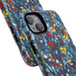 Colorful Floral Phone Case, Tough Magnetic Phone Cover, Durable Tech Accessory, Unique Gift for Her, Vibrant Smartphone Case