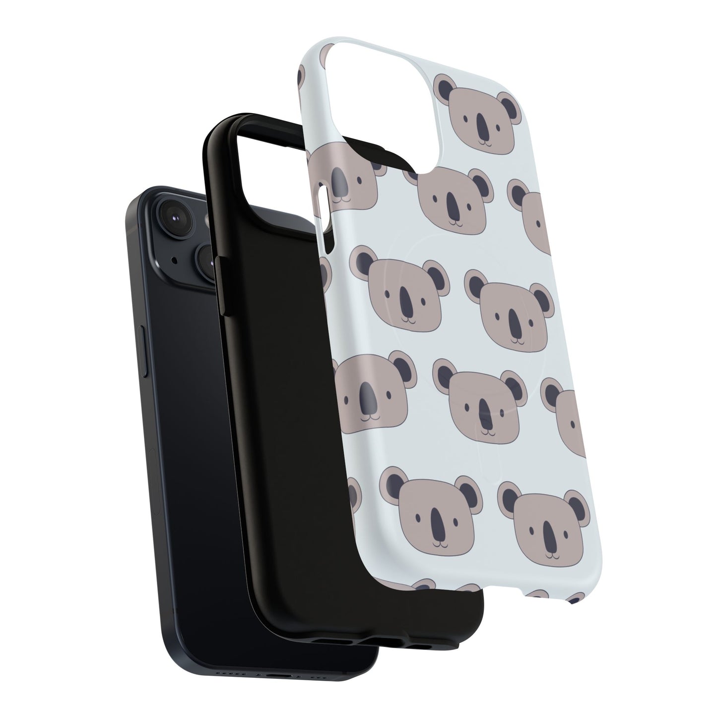 Cute Koala iPhone Case, Tough Magnetic iPhone Cases, Funny Animal Cases, Unique Gifts for Animal Lovers, Cute Phone Accessories, Birthday Gift