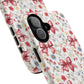 Personalized Rosette Coquette Floral Phone Case - Tough MagSafe® Magnetic Cases, Protective Cover, Stylish Tech Accessory, Gifts for Her