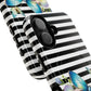 Pansy Parade Tough iPhone Magnetic Cases, Floral Tough Case, Striped iPhone Magnetic Cover, Phone Accessory, Gift for Nature Lovers
