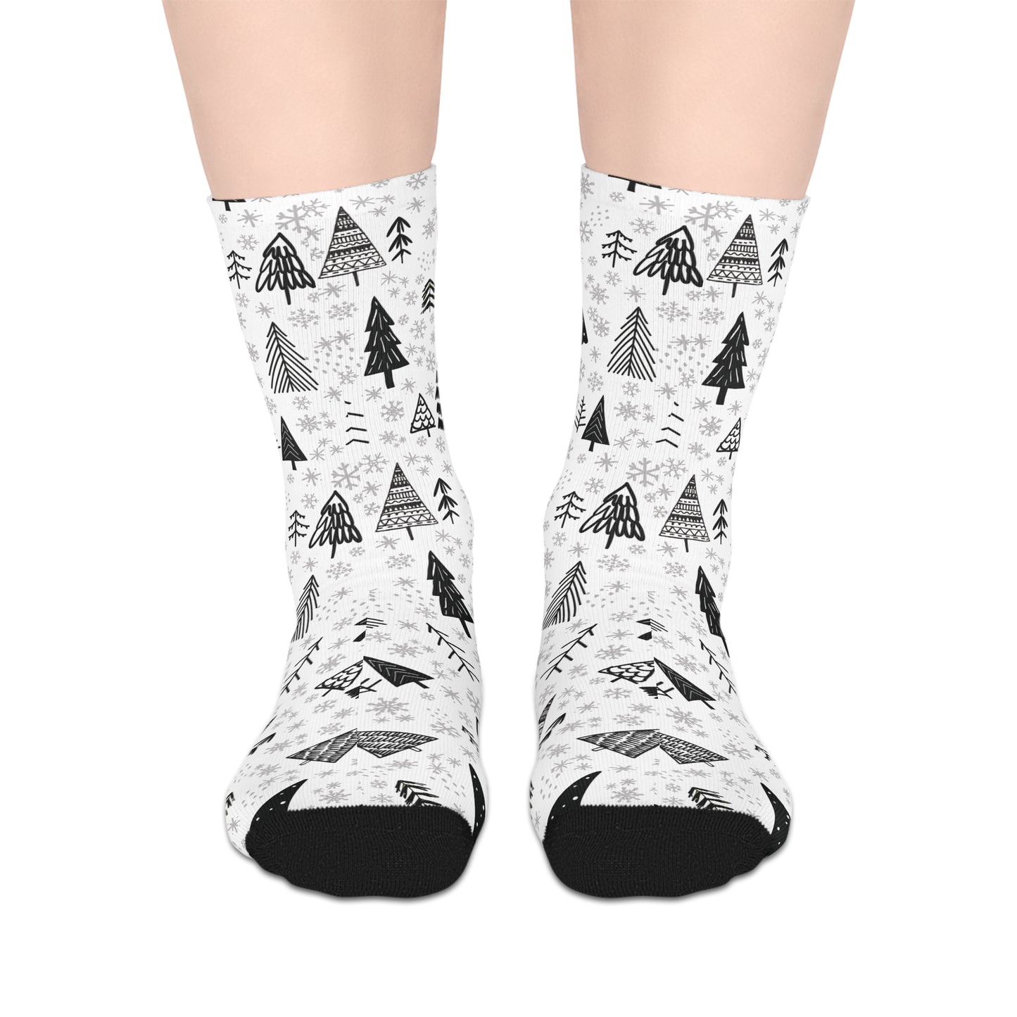 Winter Wonderland Mid-Length Socks