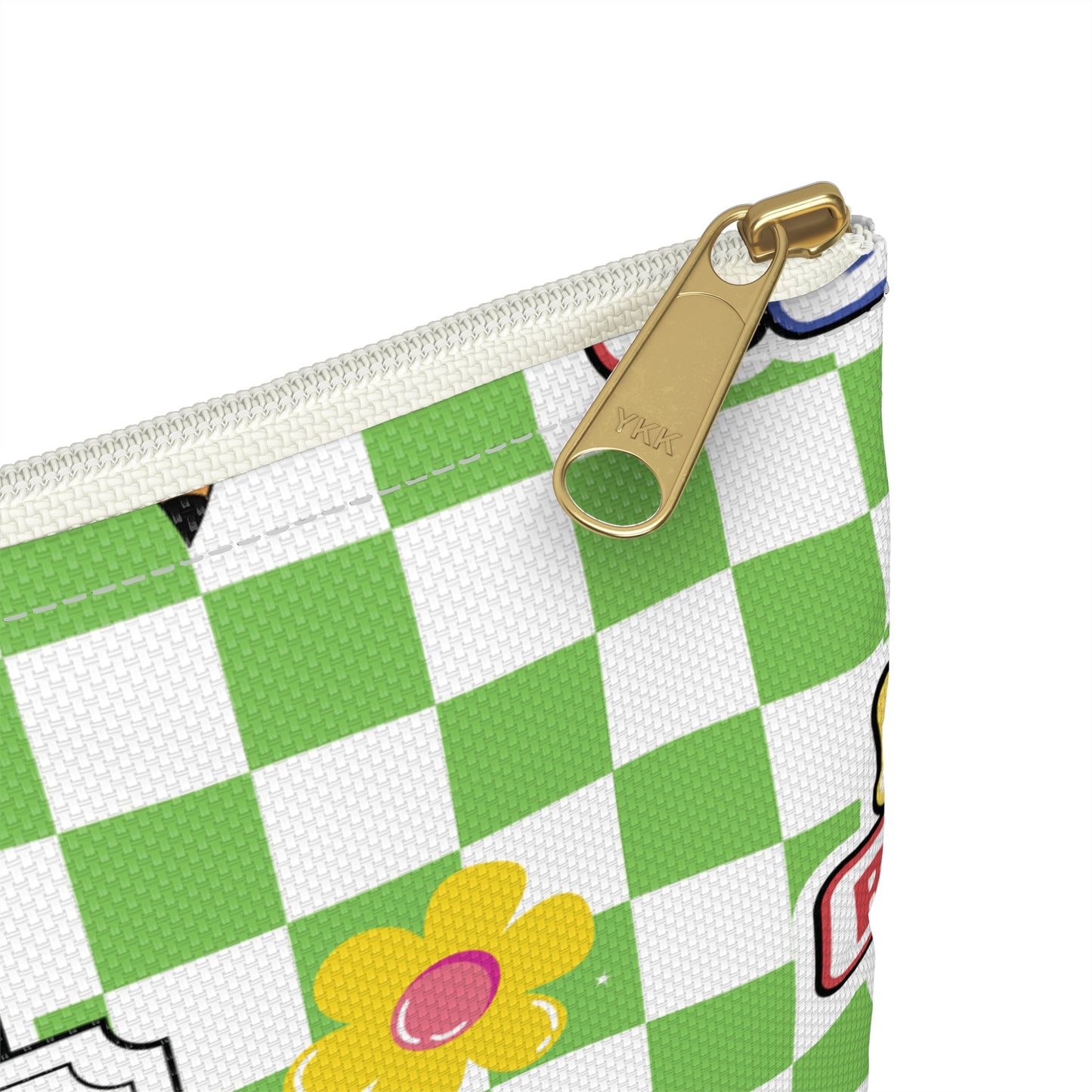 Personalized Green SchoolYard Chic Composition Book Inspired Accessory Pouch, Kids School Supplies, Classroom Organizer, Teacher Gift, Fun Stationery Case, Back to School