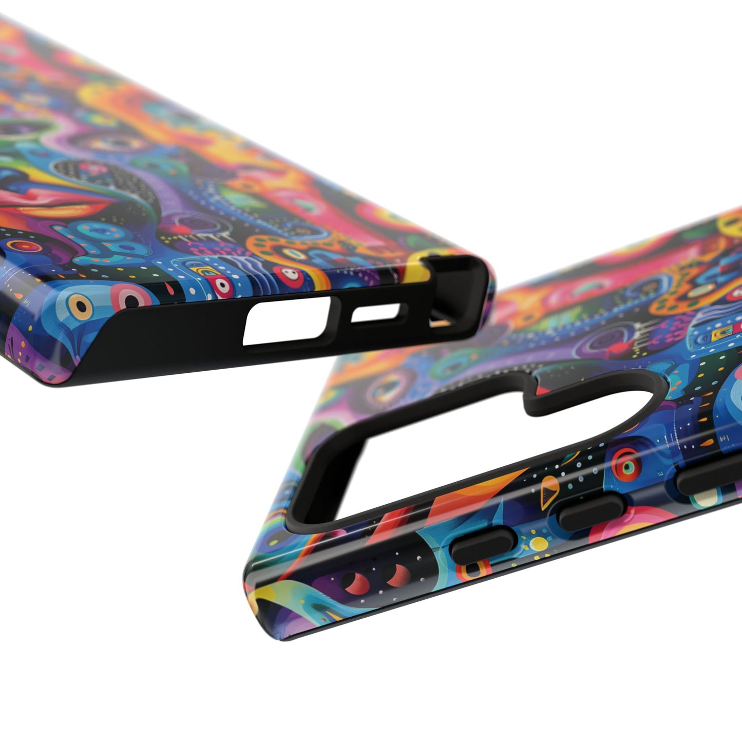 Psychedelic Visions Vibrant Art Google Pixel, iPhone and Samsung Phone Case - Tough Cases for Creative Souls