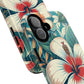 Tropical Hibiscus MagSafe® iPhone® Tough Case - Stylish Phone Protection Gift for Nature Lovers, Vibrant, Summer Vibes.