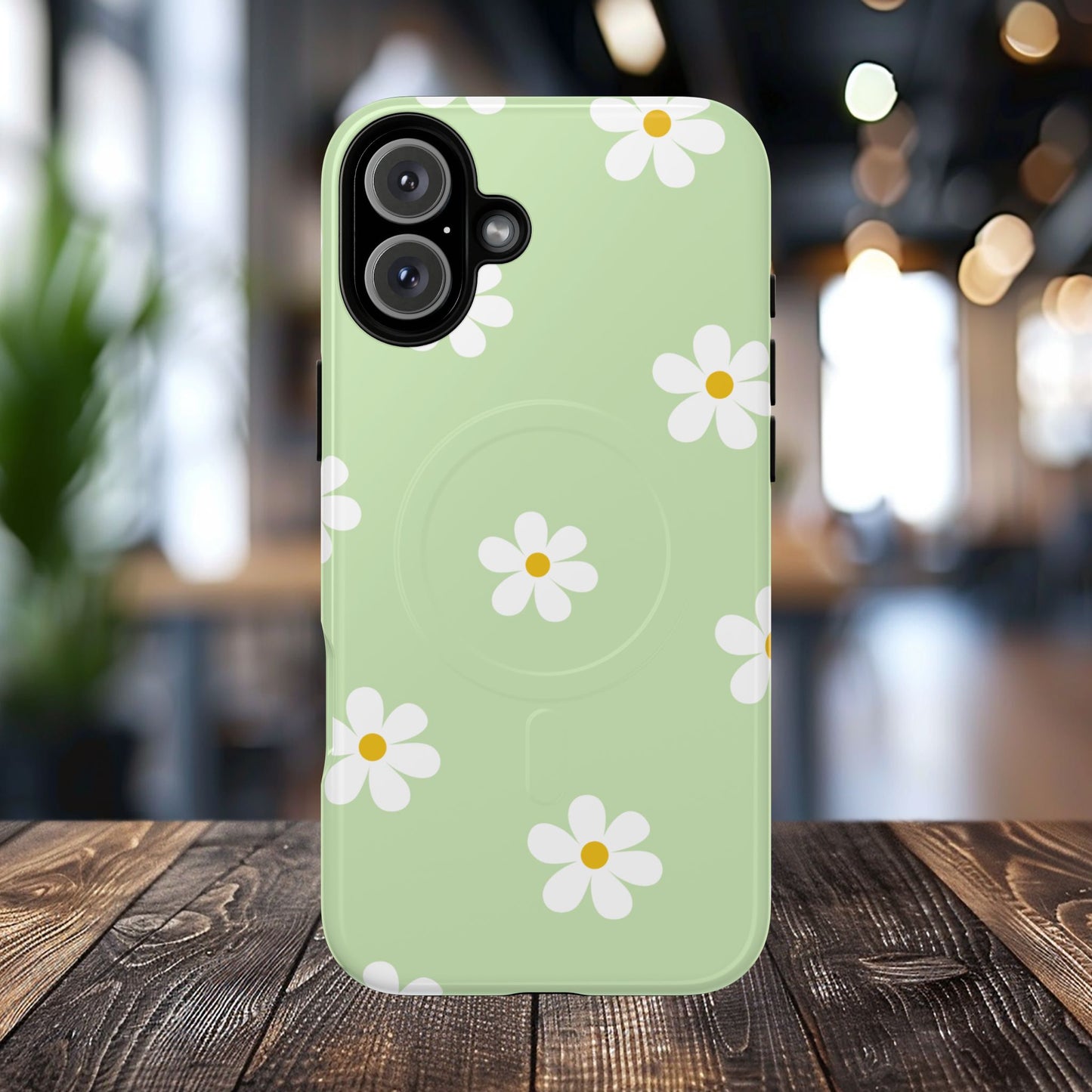 Floral Tough Magnetic Case, Flower iPhone Cover, Cute iPhone Case, Nature Inspired Accessory, Gift for Plant Lovers