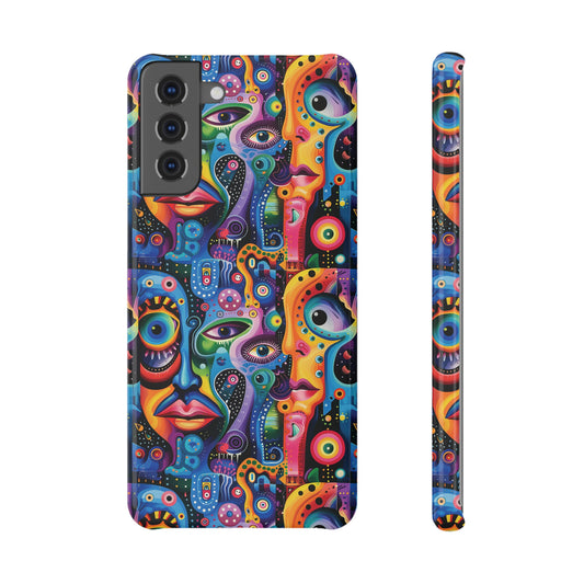 Psychedelic Visions Samsung Galaxy Slim Snap Case