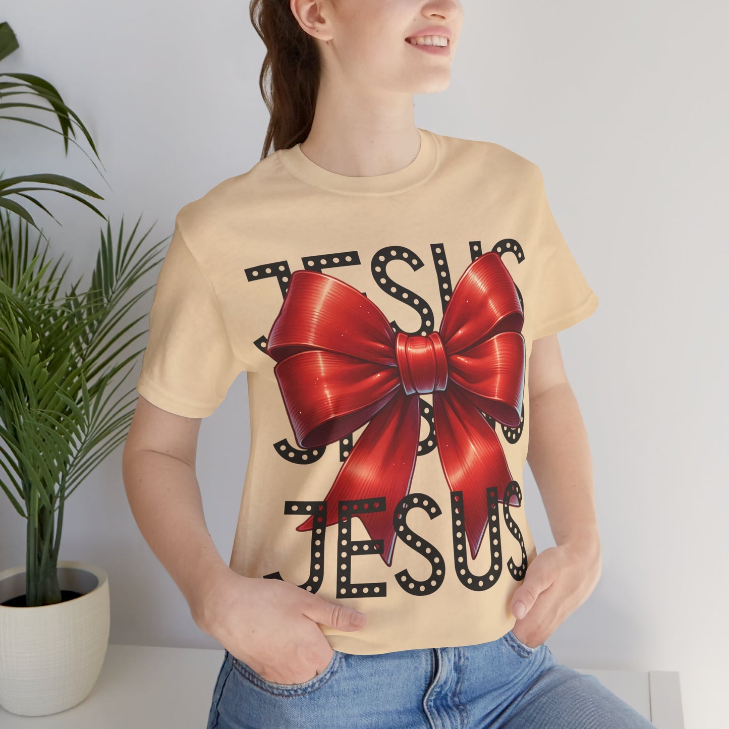 JESUS Unisex Jersey Bella Canvas Short Sleeve Tee