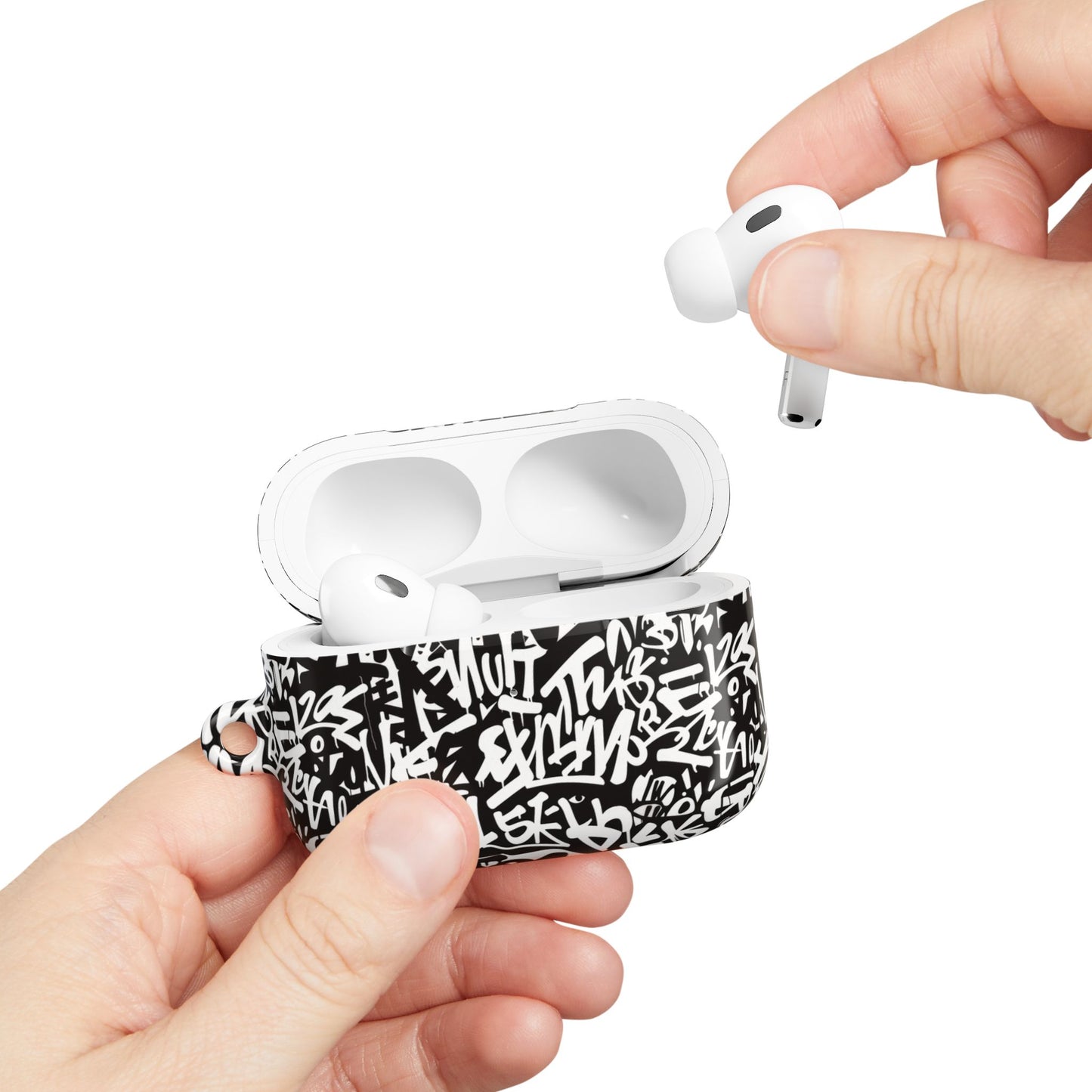 Urban Graffiti AirPod Case - Stylish Protection for Your Wireless Earbuds