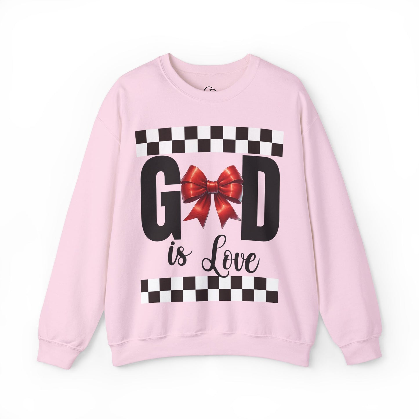 GOD is LOVE Unisex Gildan Heavy Blend™ Crewneck Sweatshirt.