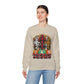 Faithful Harvest Cross Unisex Heavy Blend™ Crewneck Sweatshirt