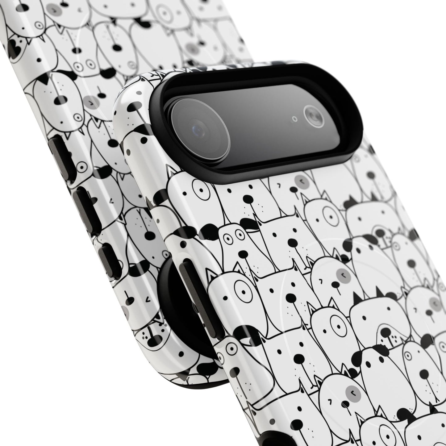 Cute Animal Pattern Phone Case, Tough Magnetic Cases for Pet Lovers, Gifts for Birthday, Holiday, Cute Accessories, Phone Covers