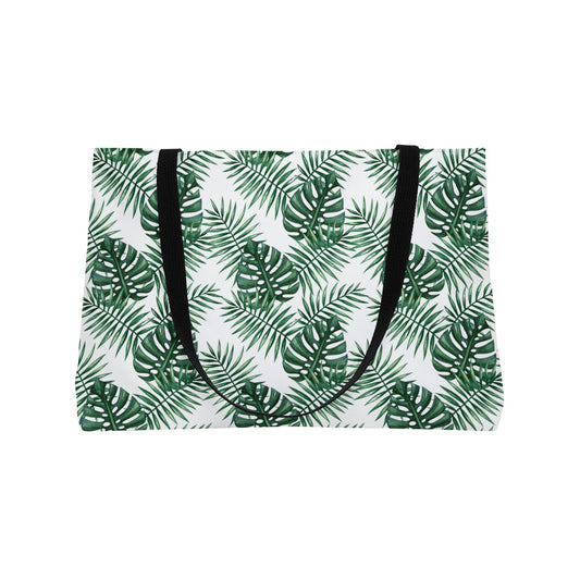 Tropical Bliss White Weekender Tote Bag