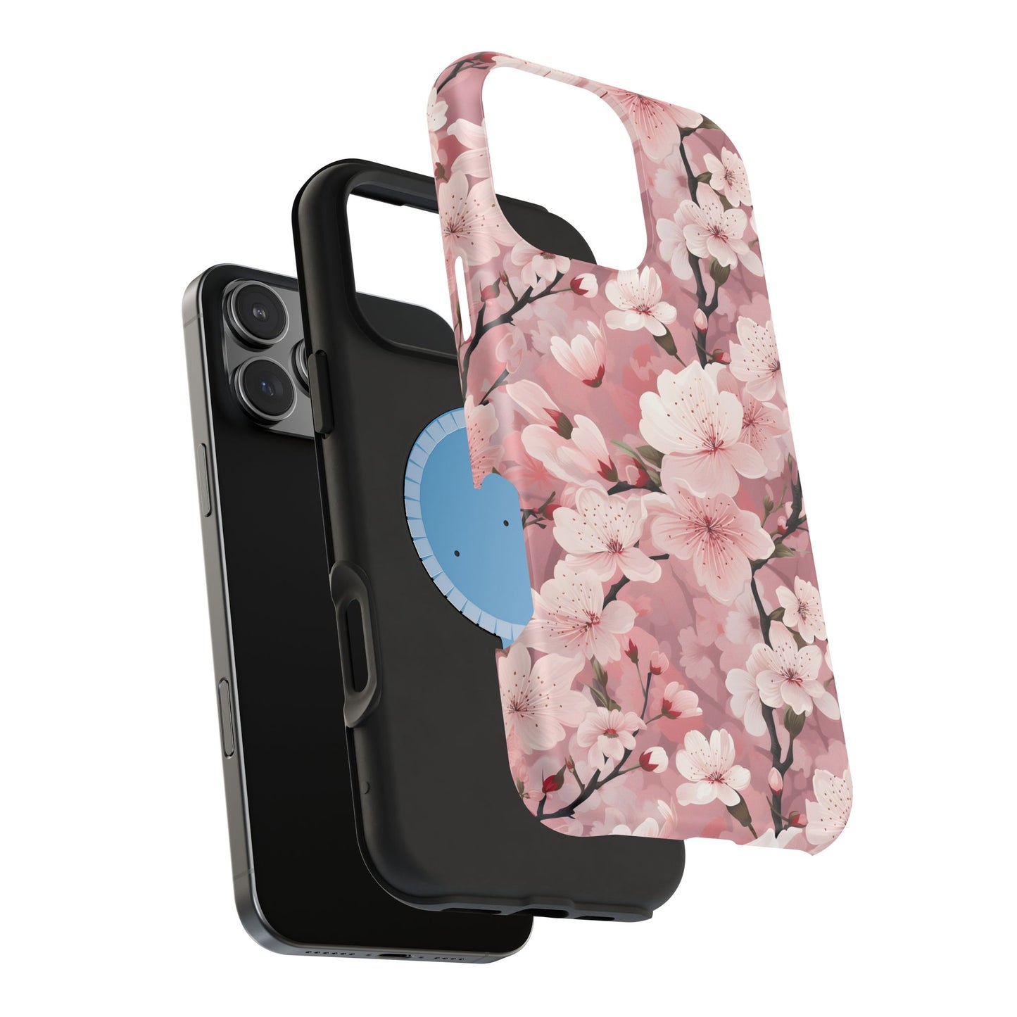 Cherry Blossom Magnetic Tough iPhone Cases