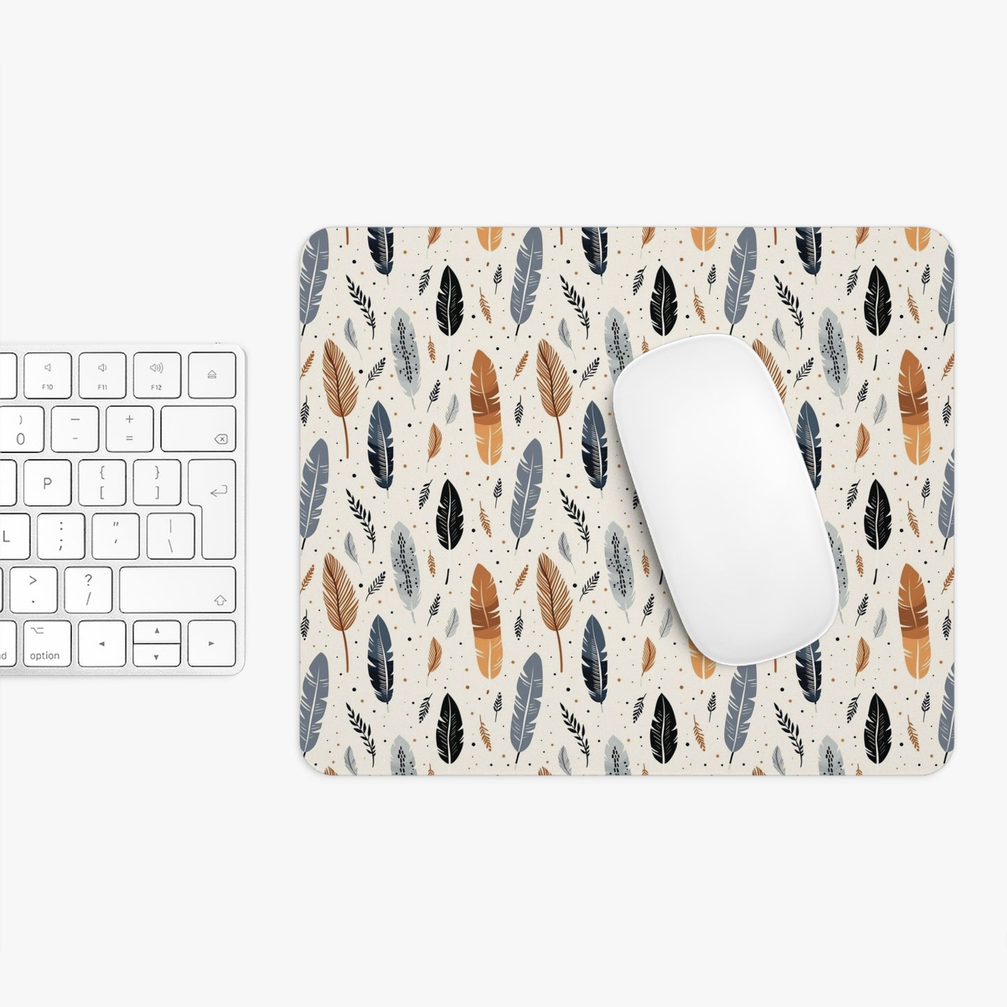 Whispering Feathers Mouse Pad