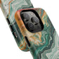 Stylish Tough Acrylic Magnetic iPhone Cases for Everyday Protection, Marble Design, Unique Gifts for Tech Lovers, Holiday Essentials