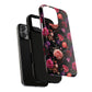 Starry Rose Garden Tough Magnetic Phone Case, Stylish Phone Cover, Gift for Her, Elegant Floral Design, Durable Phone Accessories