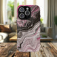 Stylish Magnetic iPhone Cases for Tough Protection, Trendy iPhone Covers, Gift for Teens, Modern Tech Accessories, Marble iPhone Design Cases