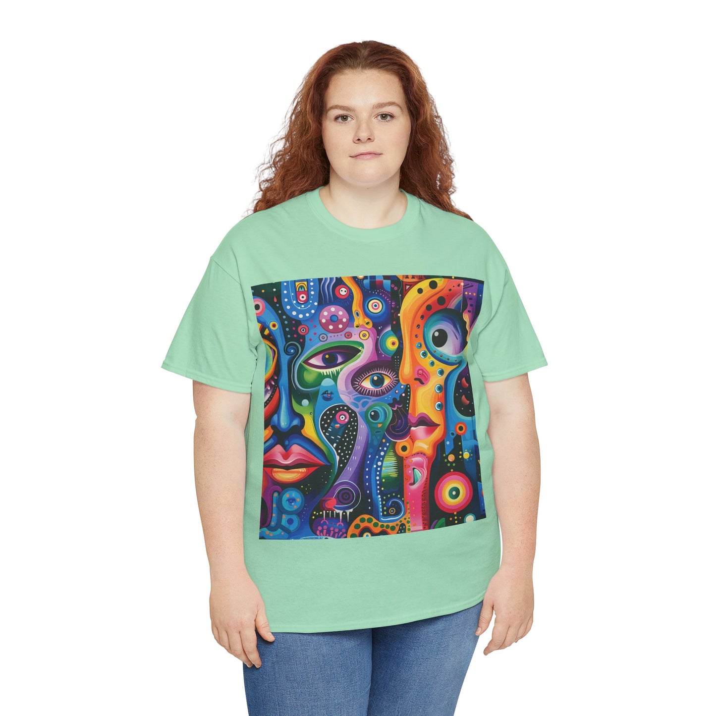 Psychedelic Visions Unisex Heavy Cotton Tee