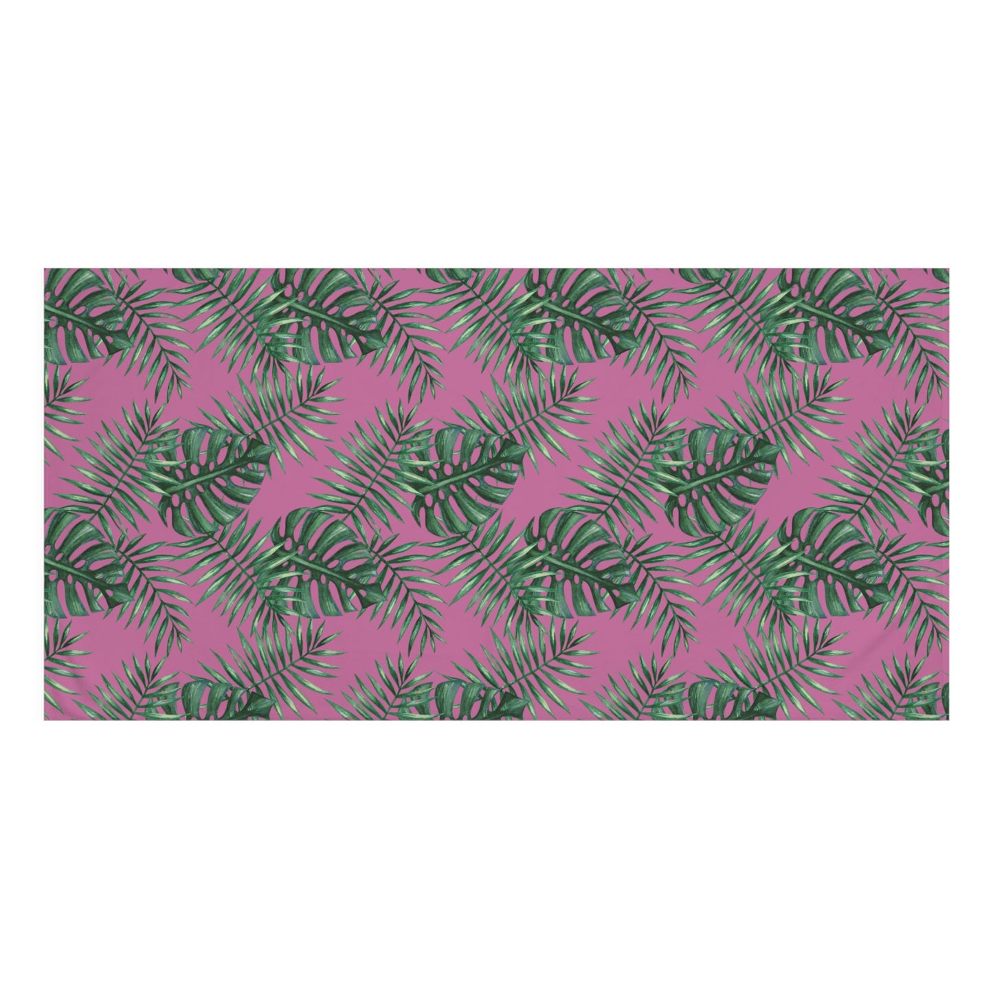 Tropical Bliss Pink Mink-Cotton Towel