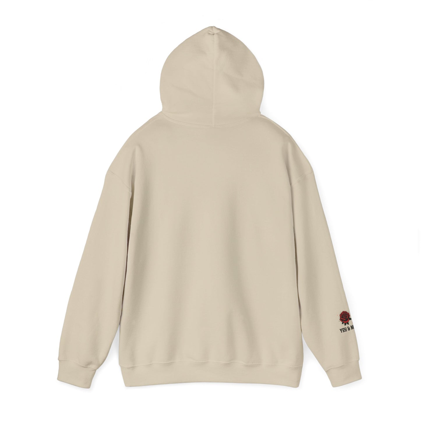You and Me Unisex Gildan Hoodie Sweatshirt