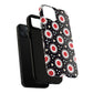 Crimson Spark Radiance Bold Floral Magnetic iPhone Cases, Stylish Tough Cases, Unique iPhone Accessories, Perfect Gift for Her, Trendy Tech Gear.