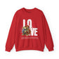 LOVE always Valentines Unisex Heavy Blend Crewneck
