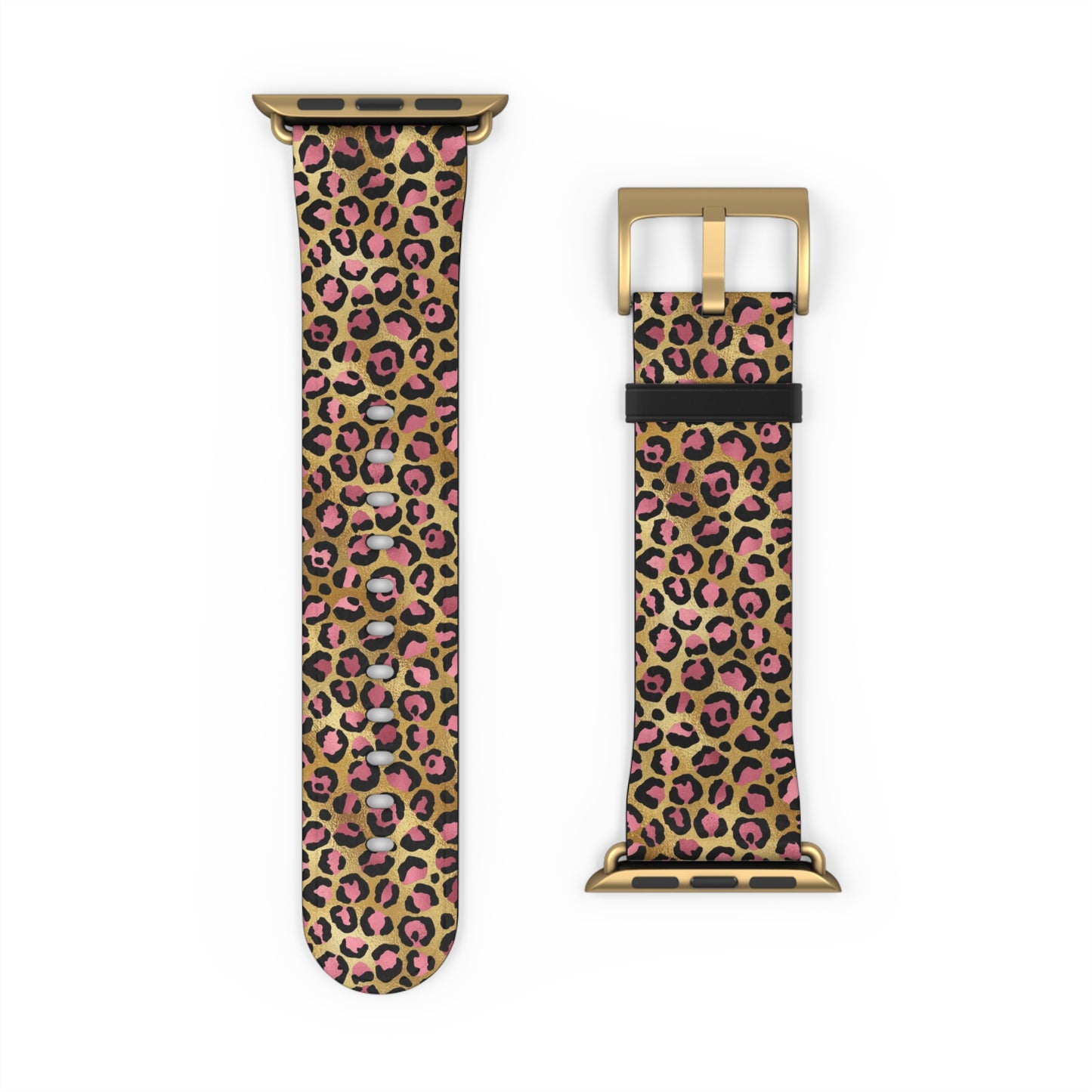 Stylish Leopard Luxe Print Watch Band, Unique Accessories, Trendy Gift, Animal Print Style, Fashionable Watch Strap