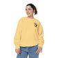 Faith and Floral Cross Unisex Garment-Dyed Sweatshirt