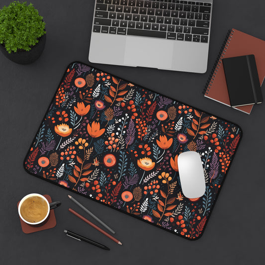 Autumn Bloom Desk Mat