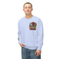 Faithful Harvest Cross Unisex Lightweight Crewneck Sweatshirt