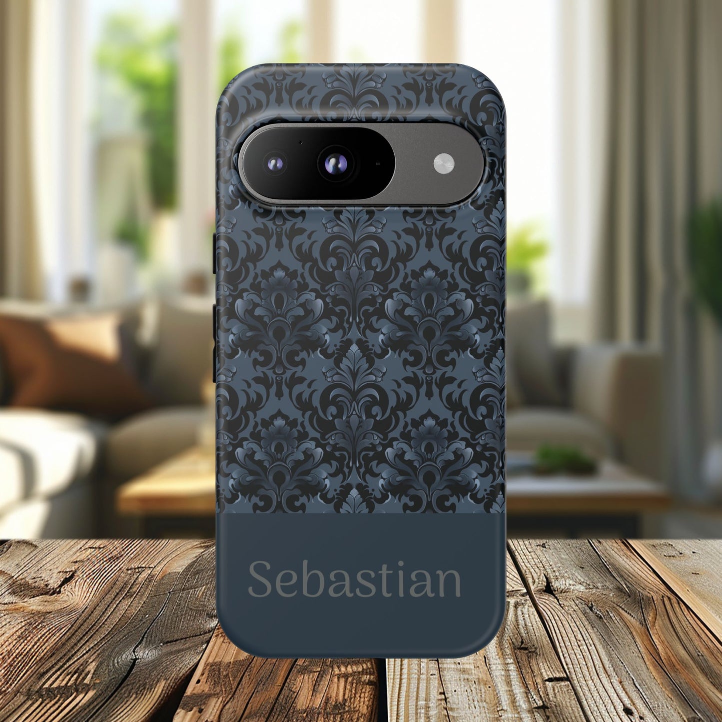 Personalized Name Opulent Dusk Tough Phone Case — Custom Protective Cover for iPhone, Samsung & Google Pixel Phone Cases