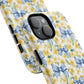 Sunshine Blue Coquette Bows Tough iPhone Magnetic Case for iPhones, Cute iPhone Cover, Spring Gift, Durable Case, Custom iPhone Protection