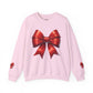 Bow Charm Valentines Unisex Gildan Heavy Blend™ Crewneck Sweatshirt