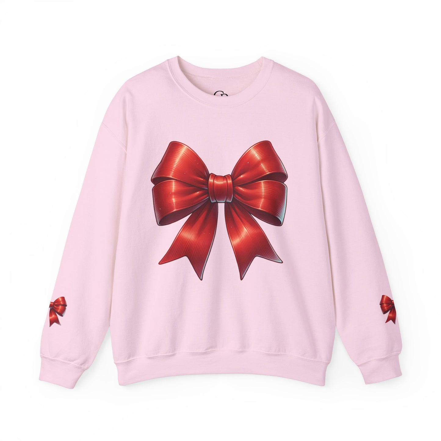 Bow Charm Valentines Unisex Gildan Heavy Blend™ Crewneck Sweatshirt