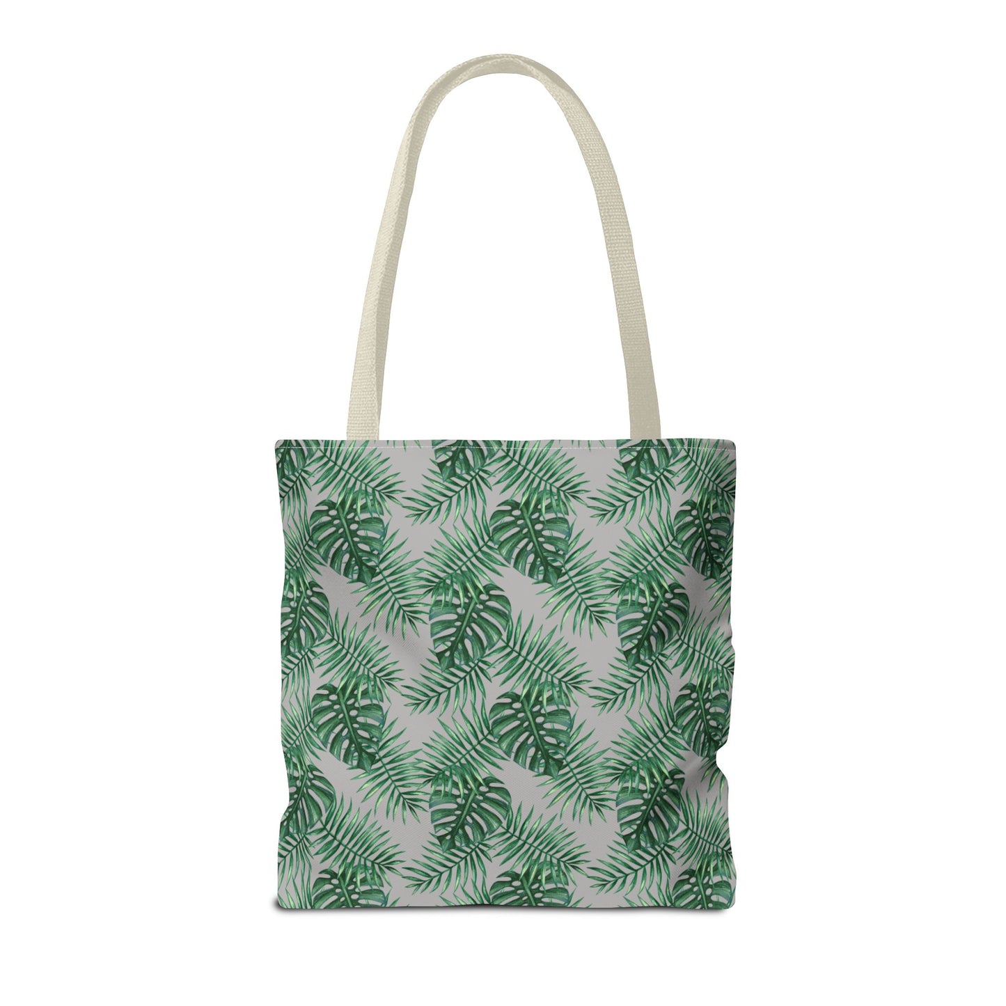 Grey Tropical Bliss Tote Bag