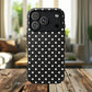 Polka Dot Tough iPhone Magnetic Case, Stylish iPhone Cover for Protection, Unique Gift for Birthdays, Holidays, Tech Lovers