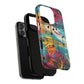 Vibrant Music Note Phone Case, Tough Magnetic Case, Music Lover Gift, Colorful Phone Accessory, Customizable Phone Cover, Unique Gift Idea