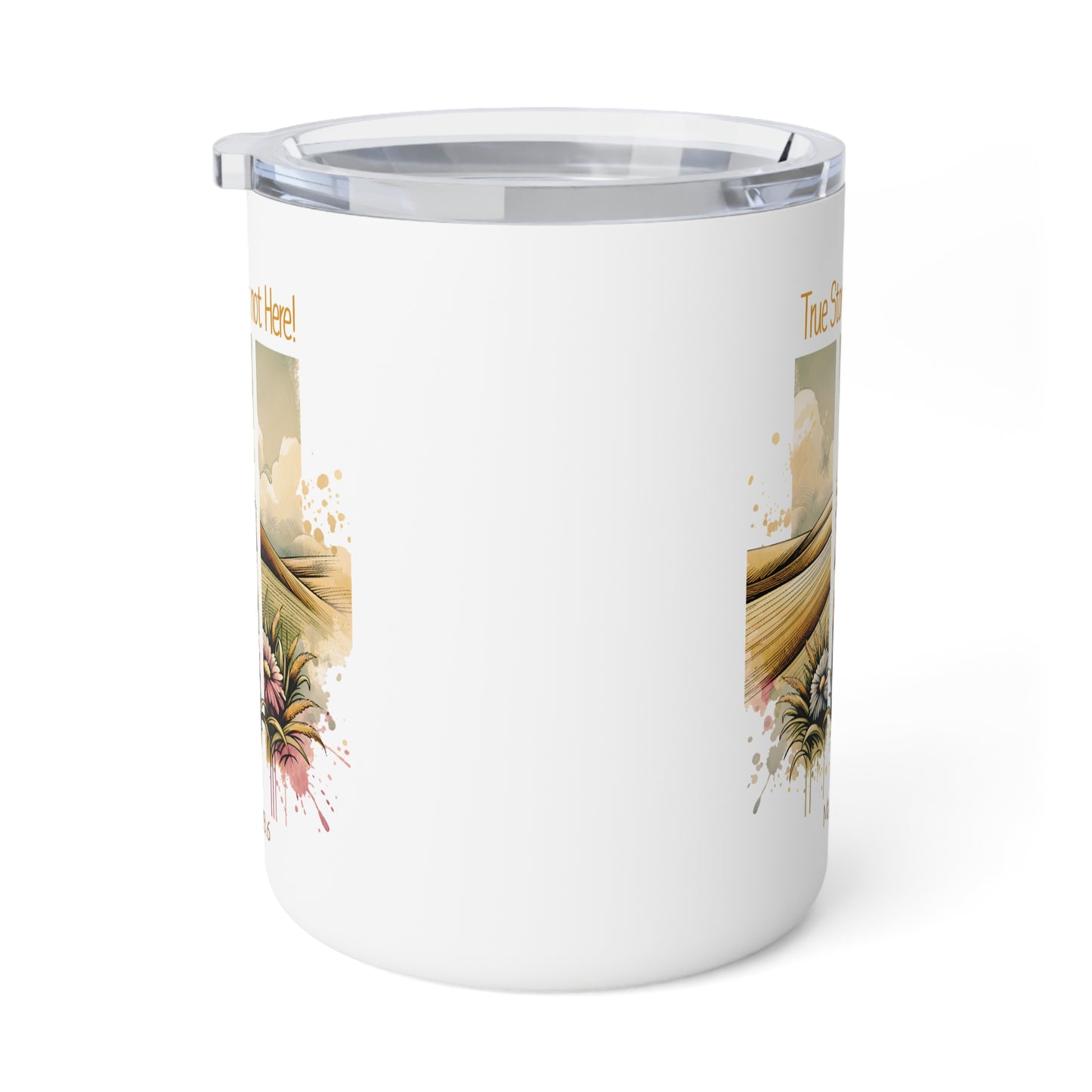 Inspirational Insulated Coffee Mug - 10oz with Nature Design