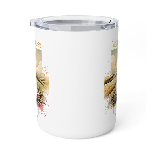 Inspirational Insulated Coffee Mug - 10oz with Nature Design
