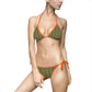 Brown Tropical Bliss Women's Bikini Swimsuit (AOP)-(AP)