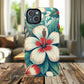 Tropical Hibiscus MagSafe® iPhone® Tough Case - Stylish Phone Protection Gift for Nature Lovers, Vibrant, Summer Vibes.