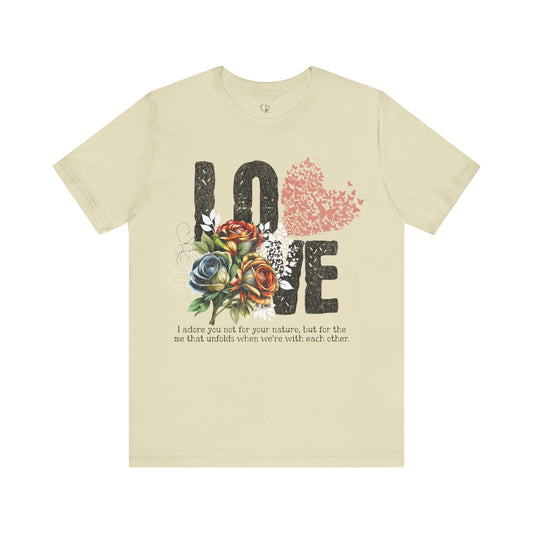 Love Always Unisex Jersey Short Sleeve Bella Canvas Tee