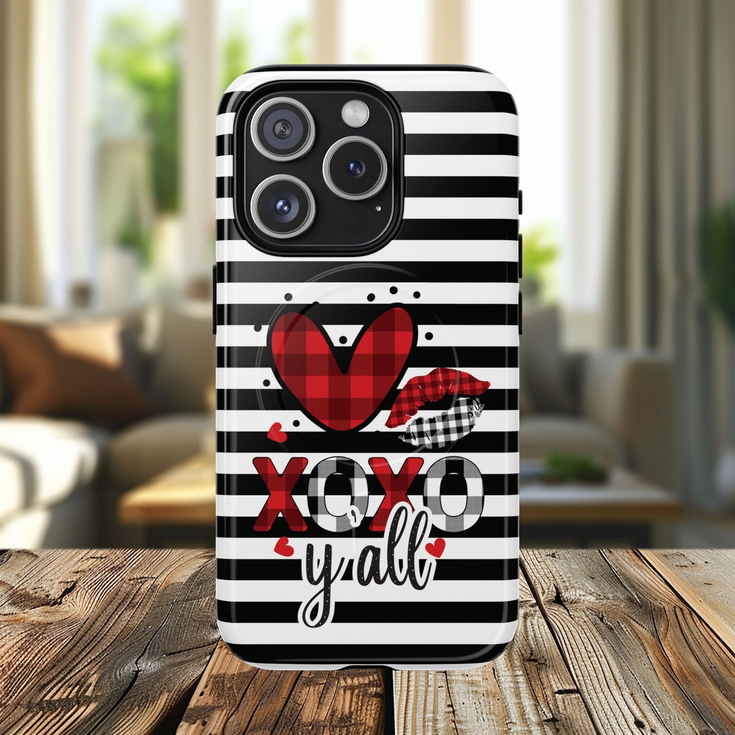 Stylish Tough Magnetic Phone Cases, Trendy Gifts for Her, Holiday Accessories, Floral Design, Cute Phone Protection
