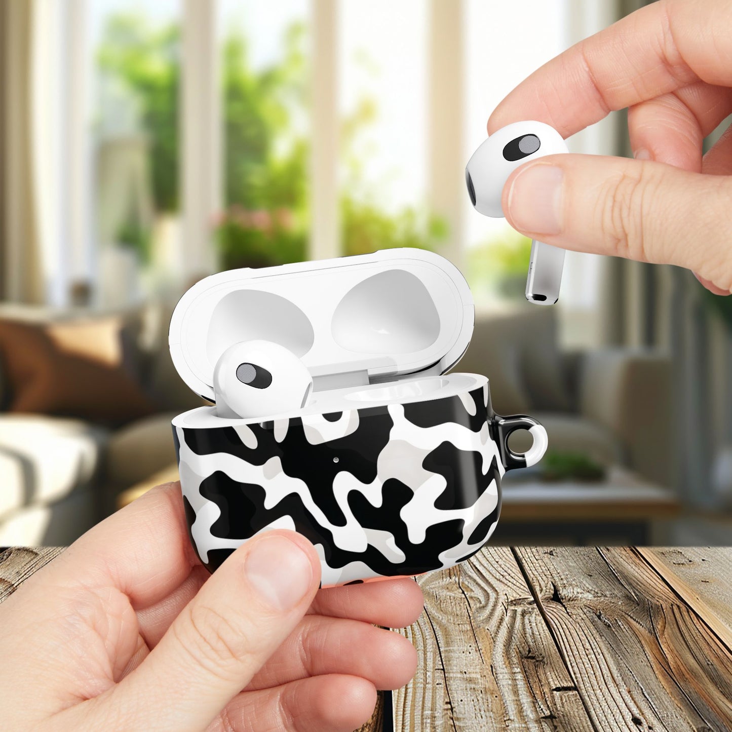 Urban Camo AirPod Case - Stylish Tech Accessory, Cute Gift for Tech Lovers, Must-Have for Students, Trendy Camouflage Design-Airpods Pro Gen 1 and 2, Gen 1 to 4.