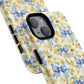 Sunshine Blue Coquette Bows Tough iPhone Magnetic Case for iPhones, Cute iPhone Cover, Spring Gift, Durable Case, Custom iPhone Protection