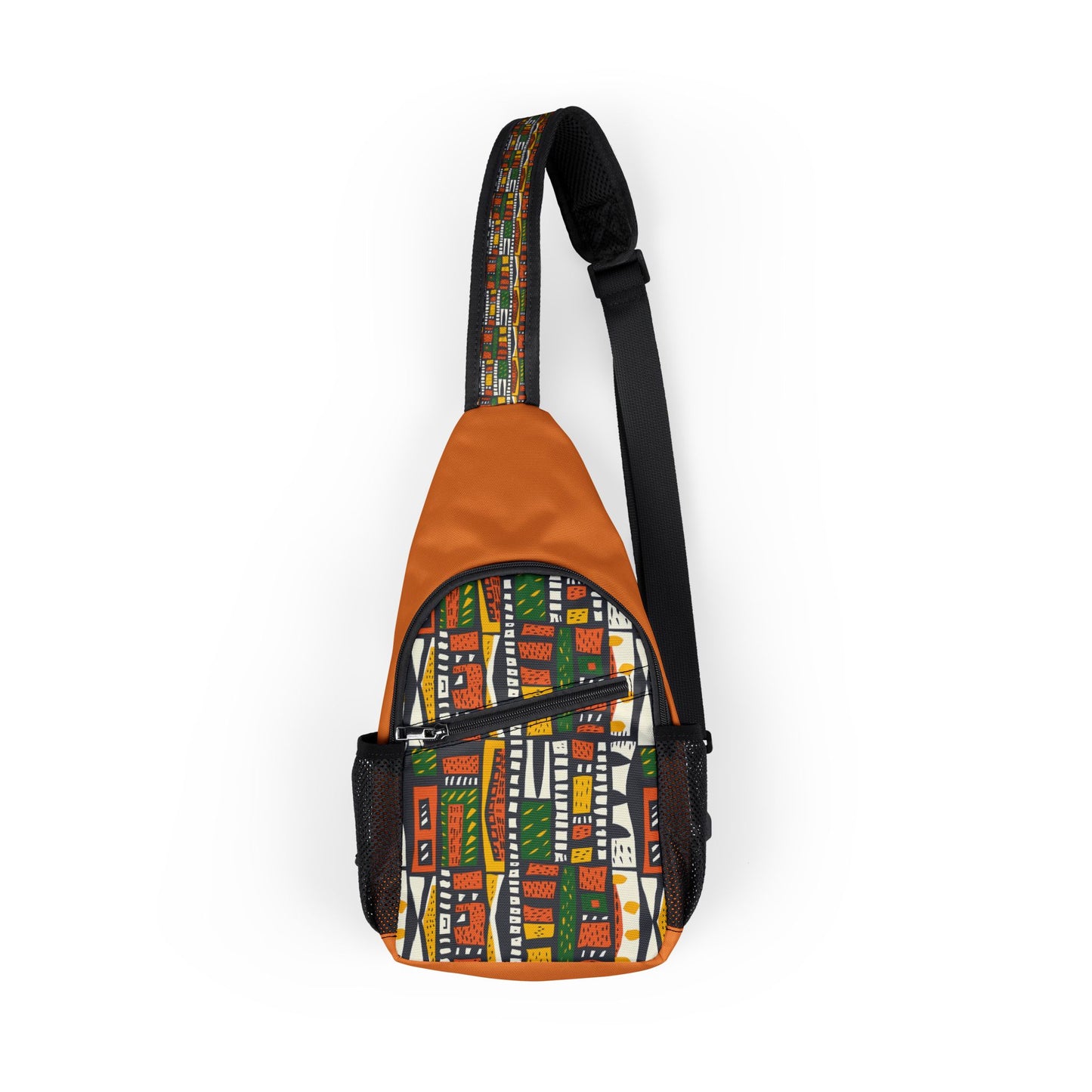 Colorful Tribal Harmony Chest Bag - Trendy Sling for Everyday Adventures, Cross Body Sling Bag, Chest Bag, Crossbody Backpack, Travel Bag